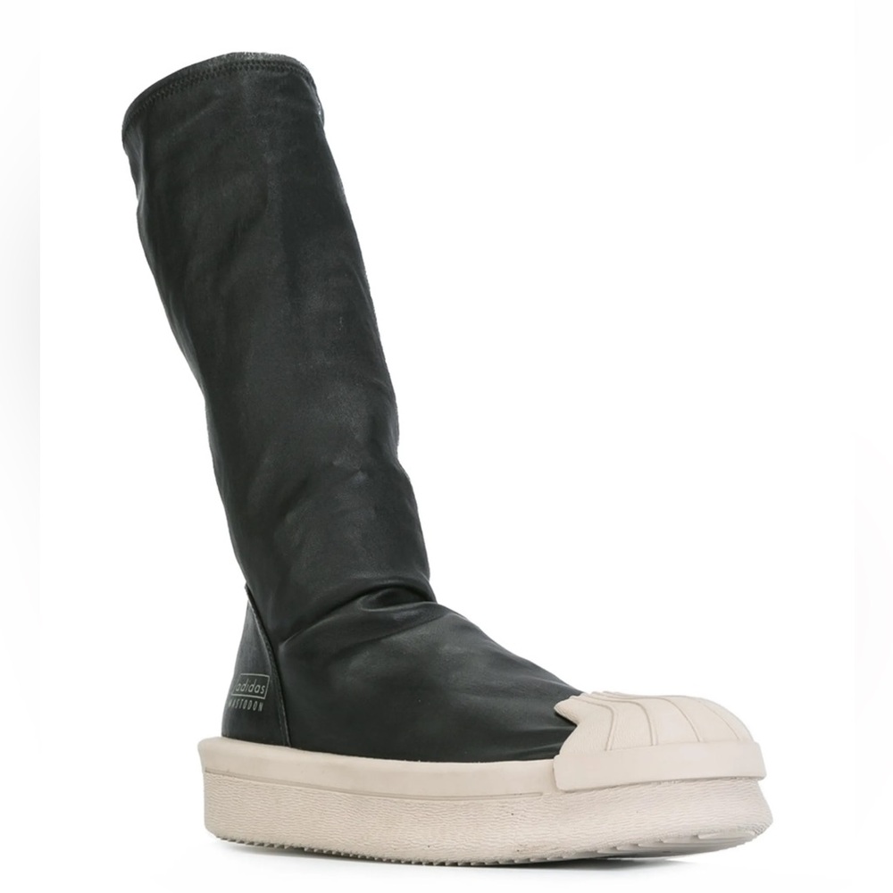 SS2015 Rick Owens Faun x Adidas Superstar Knee-High Boots